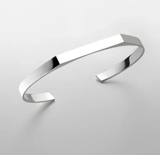 Pulsera Moderna , minimalista, para hombre en Acero-Estilo moderno